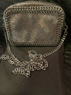Nordstrom rack policy beaded mesh shoulder strap clutch evening bag nwot